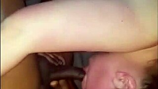 Chubby and sexy babe takes on big black cock