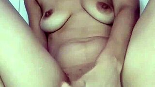 Sweet Creamy Cum Flows From Latina's Pussy