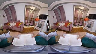 Blonde With Big Tits And Shaved Pussy In Taboo POV!