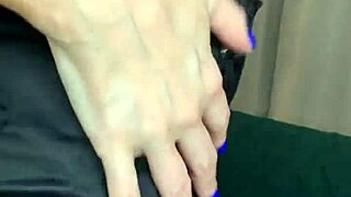 Look at this sexy secretary in glasses and stockings masturbating at her desk