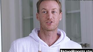 Petite ebony teen slammed in the kitchen