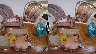 Blonde With Big Tits And Shaved Pussy In Taboo POV!