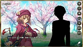 Crossdresser σε λατέξ περπατάει με δονητή έξω