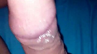 masturbating with black toy