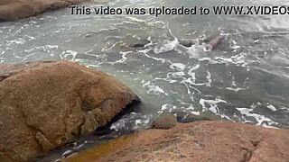 Shibari Bondage Restrains Small Tits in Public Outdoor Exposure