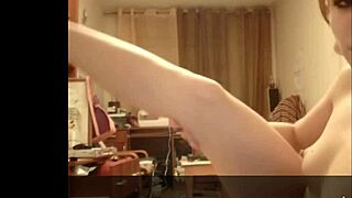 Blonde Teen Couple Has Intense Webcam Sex