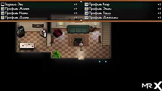 Emily's naked profile in Treasure of Nadia episode 3 scene 65