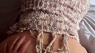 Does This Tight Pussy Make Him Cum Fast? Quickie Compilation With Cum On Ass