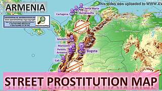 Armenia Colombia Sex Map Street Prostitution Map Massage Parlours Brothels Whores Escort Callgirls Bordell Freelancer Streetworker Prostitutes
