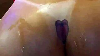 she's twerking her oily big ass so good