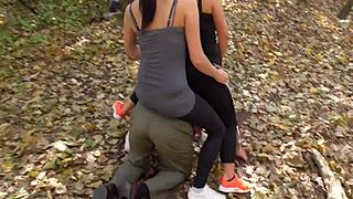 slaves feel deep humiliation riding as human horses under mistress