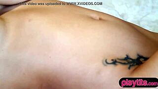 Beautiful Asian in Stockings vs Exotic Teen