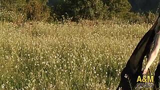 Kristal Cherry's Glamorous Erotic Outdoor Scene!