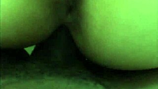 Pretty redhead shows hot ass to monster cock