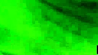 Hey, watch teen Melody stroke that dick up close! 😍