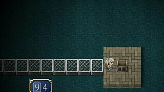 in this hentai, the blonde teen gets creampied in missionary by the excited guy after magic shrinks her.