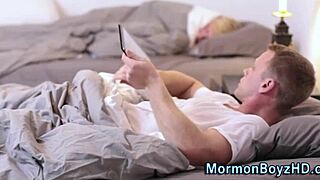 Mormon Elder Gets Cum Raptured In Uniform