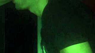 I love sucking cocks through the glory hole and getting cumshots all over my face in this gay adventure.