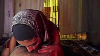 Sloppy Blowjob Thrills First-Time Afghan Whore