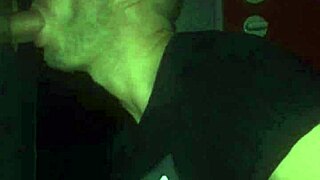 I love sucking cocks through the glory hole and getting cumshots all over my face in this gay adventure.