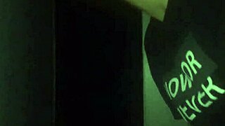 I love sucking cocks through the glory hole and getting cumshots all over my face in this gay adventure.