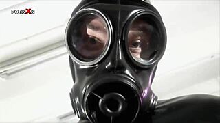 Blonde minx hints at wild anal play with milf.