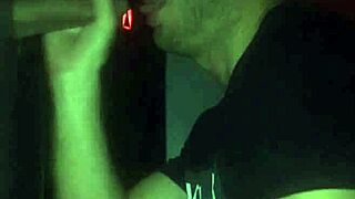 I love sucking cocks through the glory hole and getting cumshots all over my face in this gay adventure.