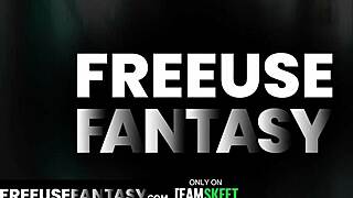 Teen stepdaughter steps in for stepmom with old man. She delivers perfect freeuse deepthroat and cowgirl ride!