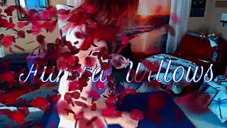 i'm doin yoga with aurora willows, her legs lookin so sexy