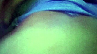 Teen explores her kinky side with close-up moaning.