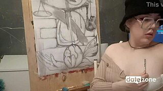 these amateurs have oiled tits, perky boobs, glasses on, topless homemade softcore