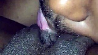 Pussy licking in the backseat of a car