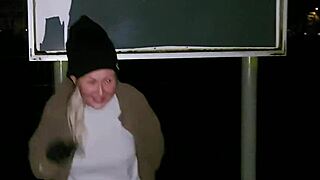 Cracky's showing off her big tits and ass talent! 🎉