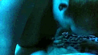 Blonde pawg sucks husband's cock!