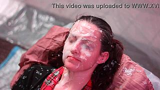 this homemade fake bukkake 8 features blowbang and multiple facials