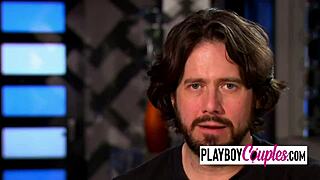 Outdoor blindfolded games between masked couples