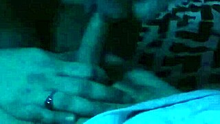 Blonde pawg sucks husband's cock!