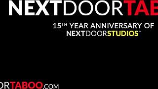 Nextdoortaboo - Stepbrother Forces Deepthroat with Monster Cock