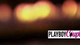 Outdoor blindfolded games between masked couples