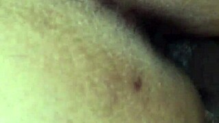 Latina chick rides monster cock for creampie cumshot