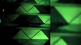 Mature woman waits in room for stepson