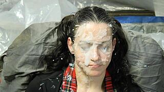 this homemade fake bukkake 8 features blowbang and multiple facials