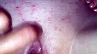 amateur enjoys gentle private masturbation