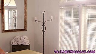 i massaged this babe an we scissored an fingered each othe