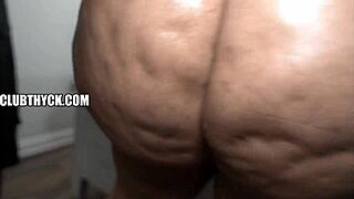 Muva, the Ebony Babe, Takes Monster Cock Deep in Hardcore Fucking for Everybody to Watch