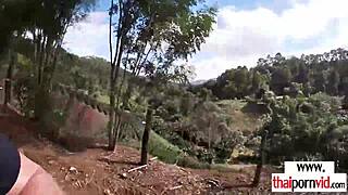 damn, my thai teen cherry rides this big white dick hard in hotel room