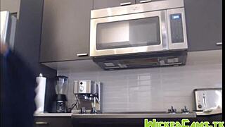 Wow, check this cam slut with massive oiled fake tits! 😍