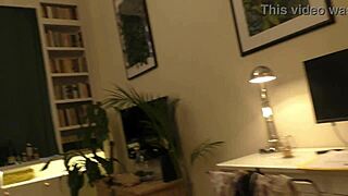 Lya Gives Intense Ignoring Handjob Backstage