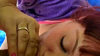 tonimari discovers something in the woods while cumming and sucking