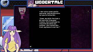 SFG Undertale Uddertale Part 1 Anal Dancing Cowgirl Dildo Furry Cock Masturbation Rough Cumshot
